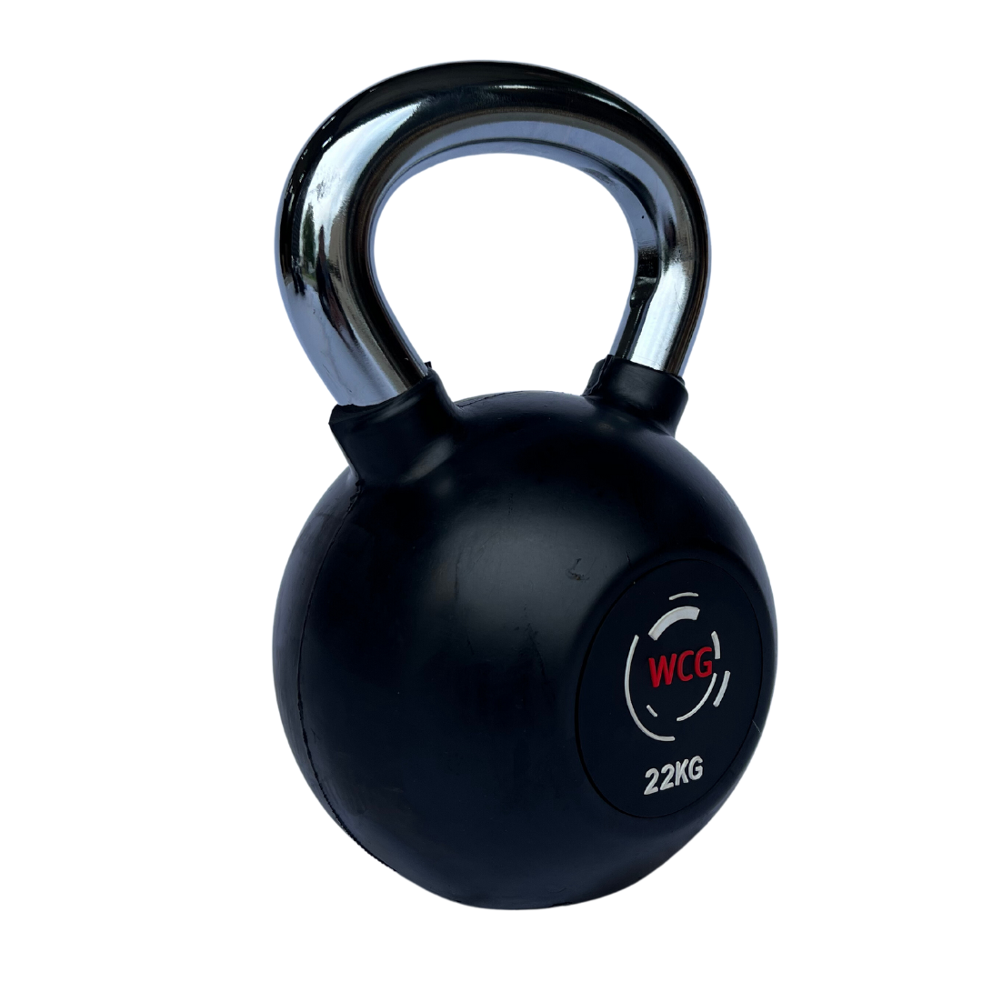 Гиря резиновая WCG с хромированной ручкой 22 кг (2616419008) - фото 3 Гиря резиновая WCG с хромированной ручкой 22 кг (2616419008) - фото 3