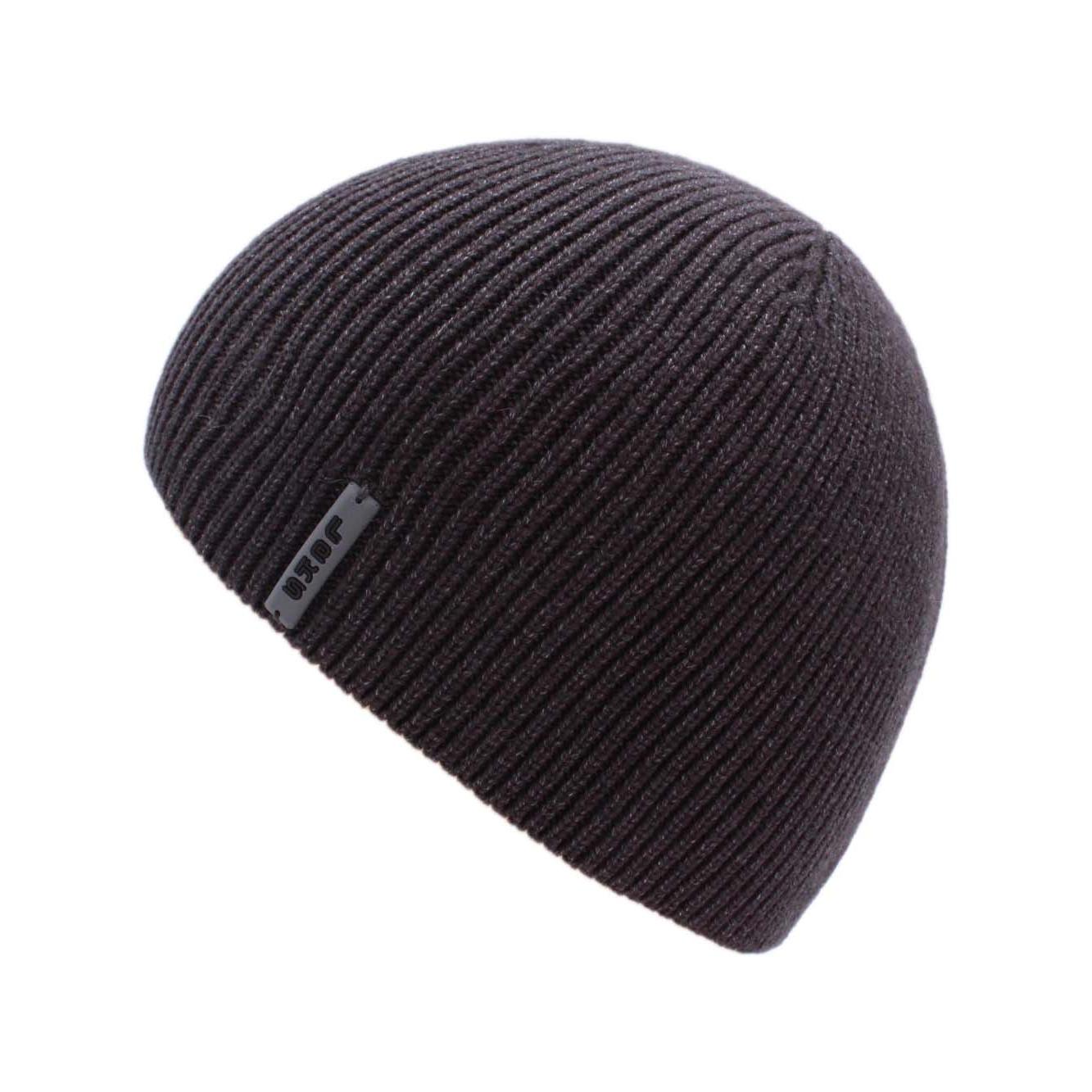 Шапка мужская Leks АРГУМЕНТ шерстяная универсальный Антрацит меланж (184009)