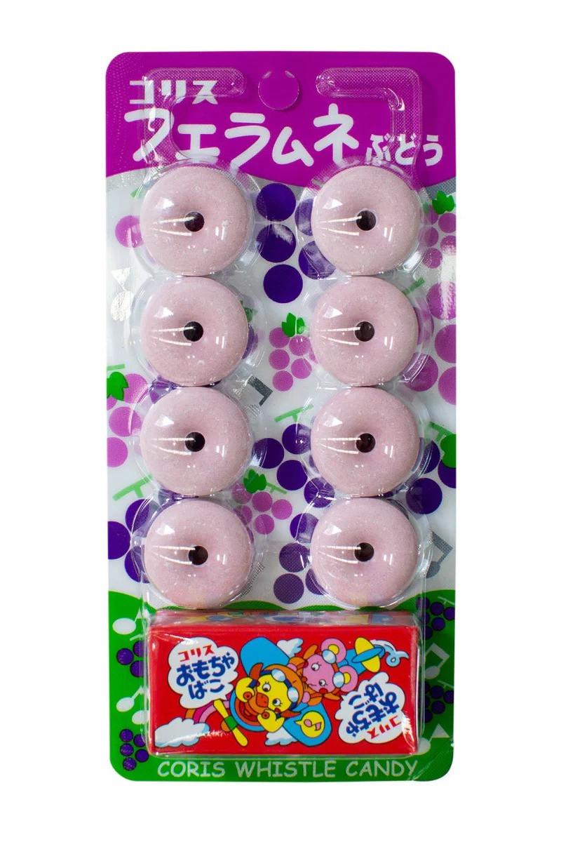 Конфеты японские CORIS Fue-Ramune Whistle Виноград 22 г (1805849884)