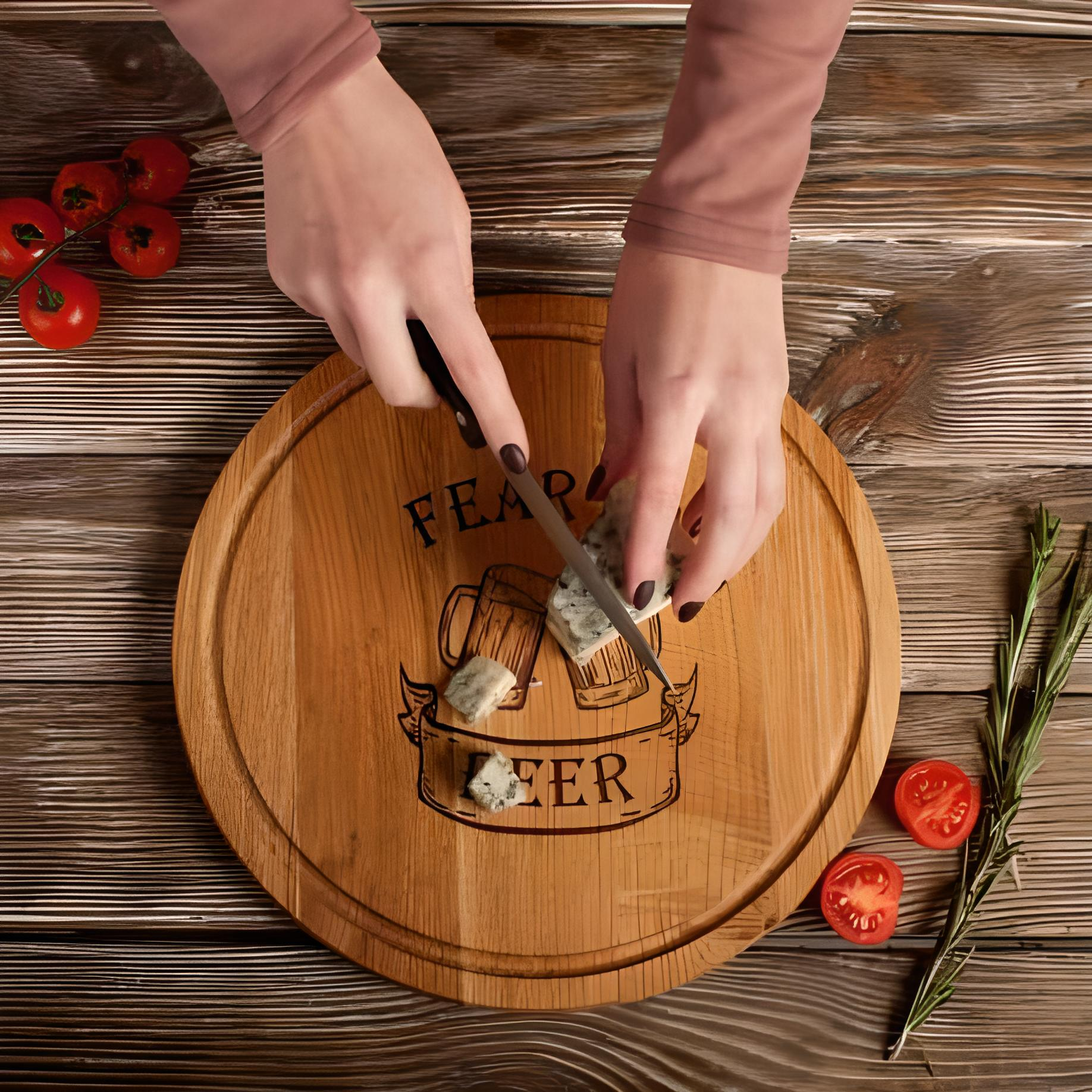 Доска кухонная Fear no beer 30 см (4-6-4598204)