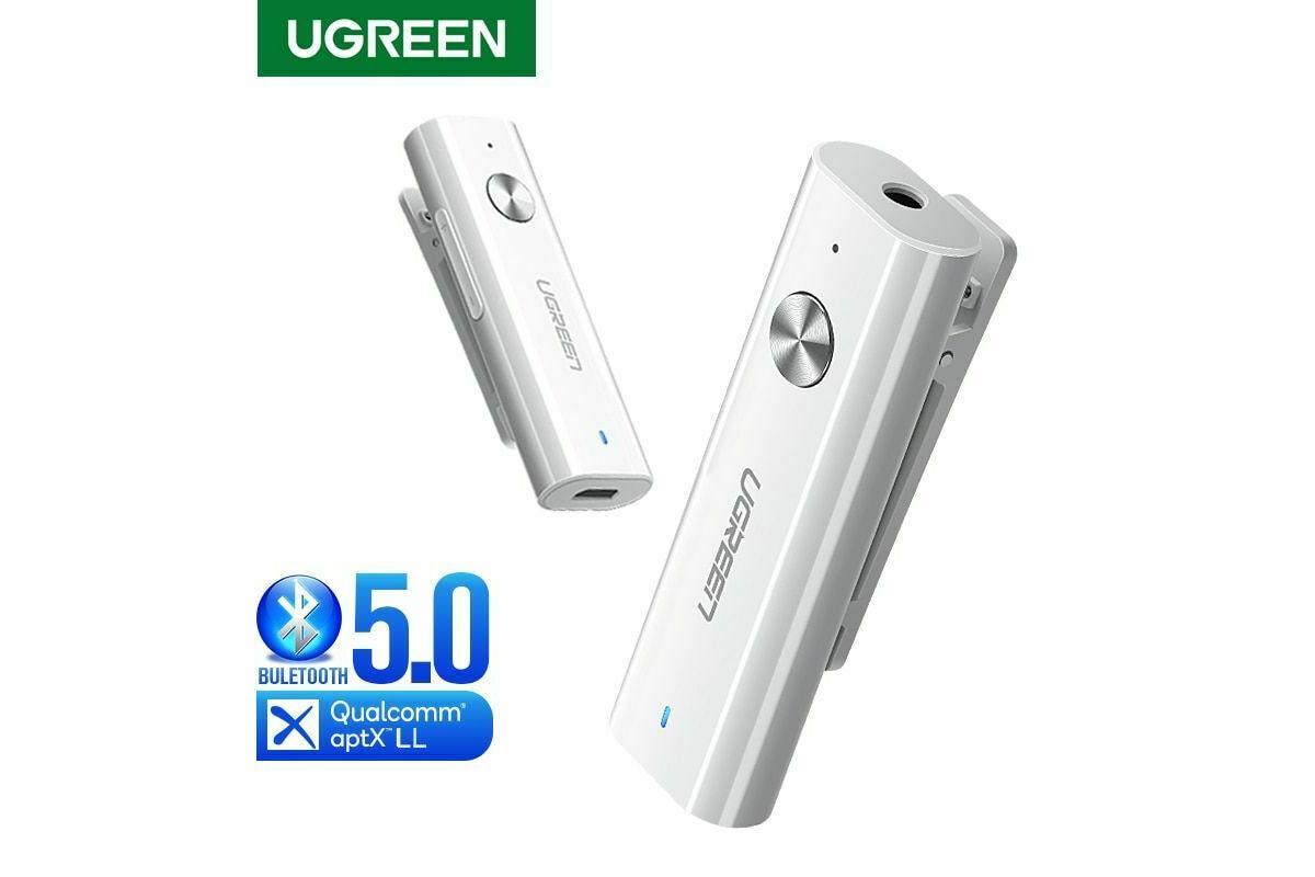 Приемник беспроводной UGREEN CM110 для наушников с микрофоном и AUX 3,5 мм выходом Bluetooth 4.2 (239301) - фото 2