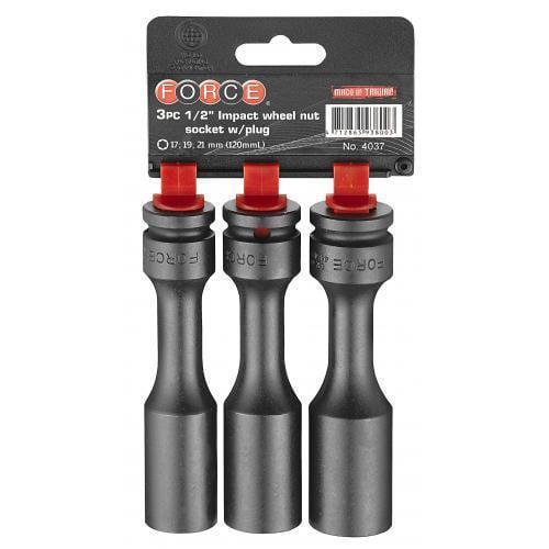 Набір ударних головок Force AS A-HSI217 1/2" 3 шт.