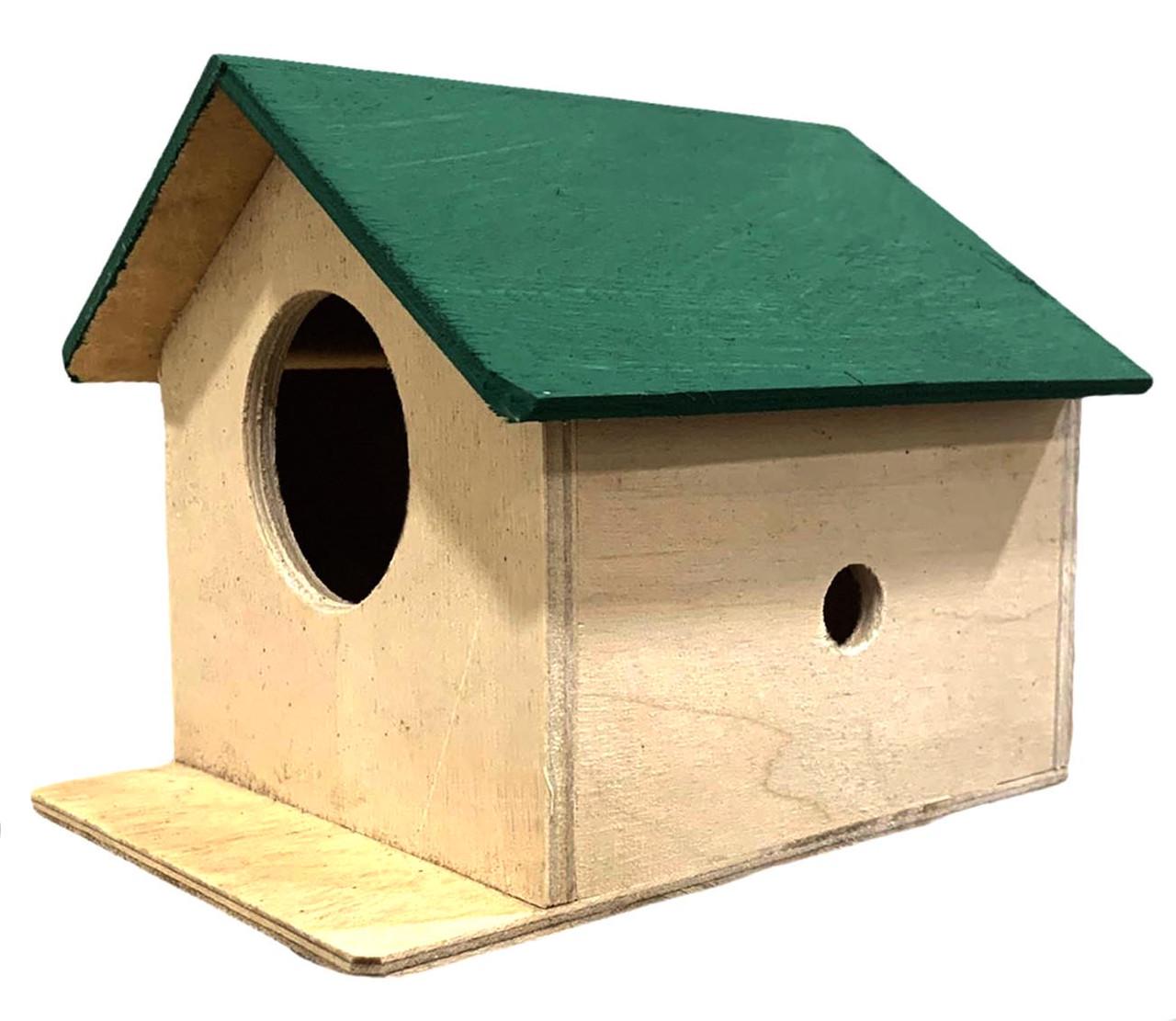 Гнездовье для птиц из дерева Чомга Бланже (ГНЗ-001201)