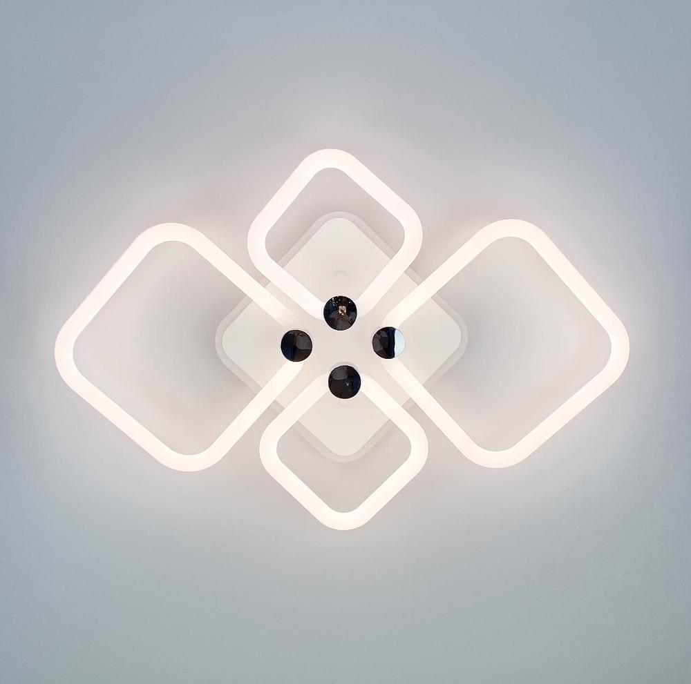 Светильник с LED кольцами рассеивающий свет на 360° (A 2837/2+2 RGB LED)