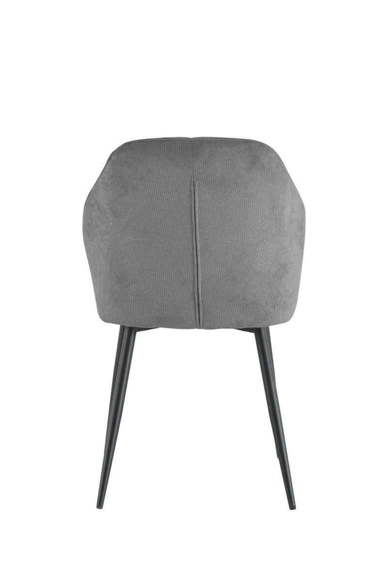 Стул кухонный тканевый NEIL Серый (26855019) - фото 4 Стул кухонный тканевый NEIL Серый (26855019) - фото 4