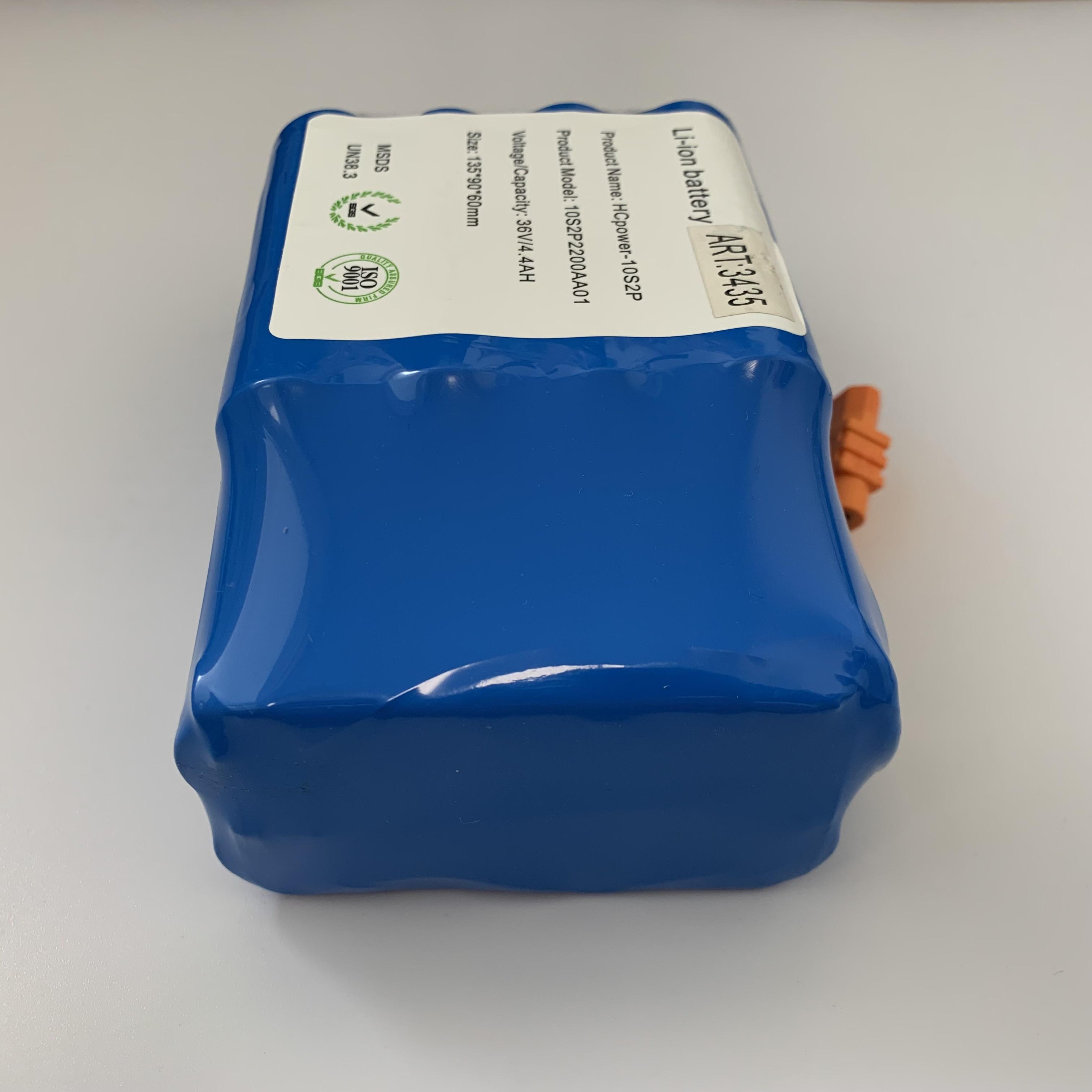 Акумулятор для гіроскутера/гіроборда 36V 4400 mAh 10S2P Li-ion батарея - фото 3 Акумулятор для гіроскутера/гіроборда 36V 4400 mAh 10S2P Li-ion батарея - фото 3