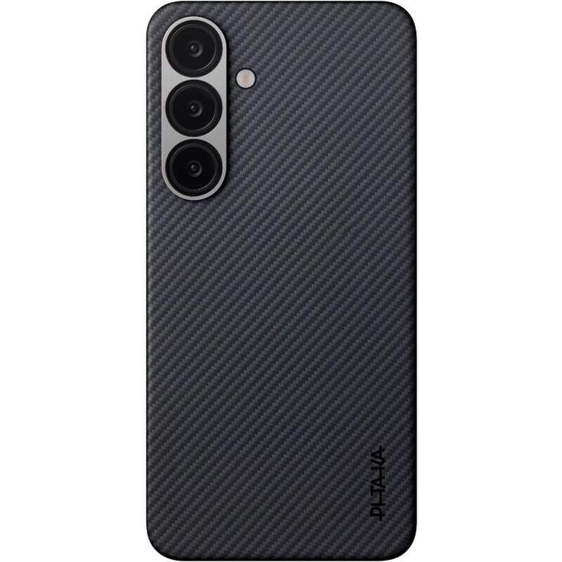 Чехол Pitaka Ultra-Slim Case Classic Twill 600D Black/Grey for Samsung Galaxy S25 Plus (KS2501S) Чехол Pitaka Ultra-Slim Case Classic Twill 600D Black/Grey for Samsung Galaxy S25 Plus (KS2501S)