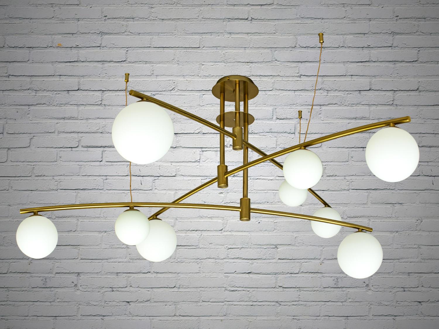 Люстра в стиле Loft на 9 ламп (8127-L G) Люстра в стиле Loft на 9 ламп (8127-L G)