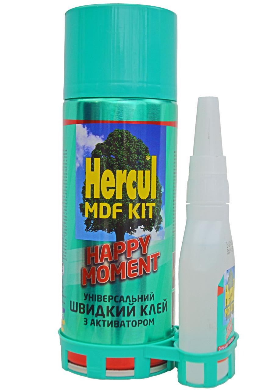 Супер-клей 2К аэрозольный Akfix Hercul MDF KIT 400 мл/100 г (905870)