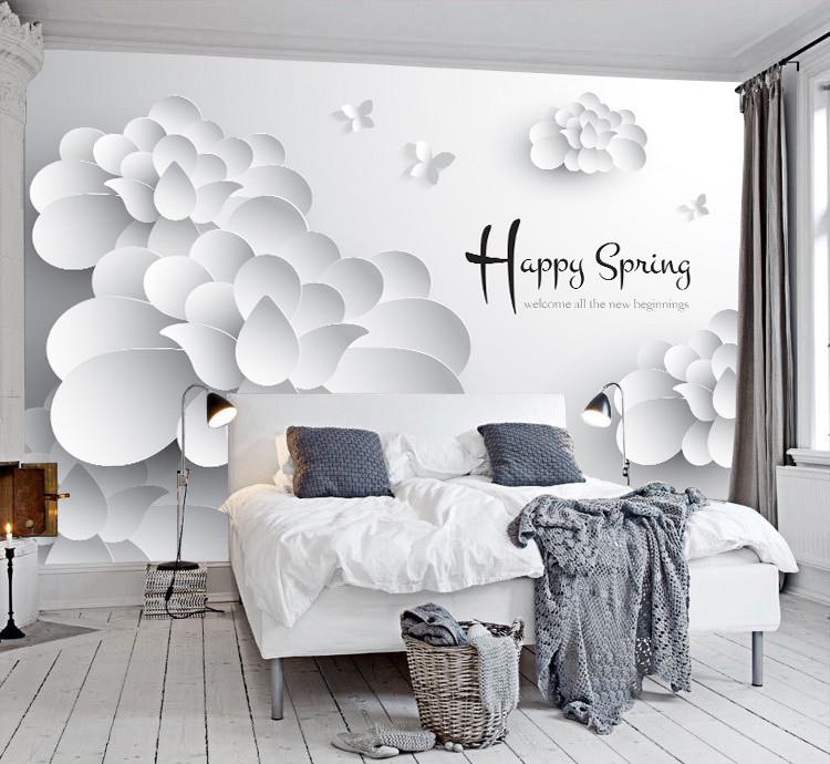 Фотообои флизелиновые абстракция для спальни/зала/кухни Happy Spring