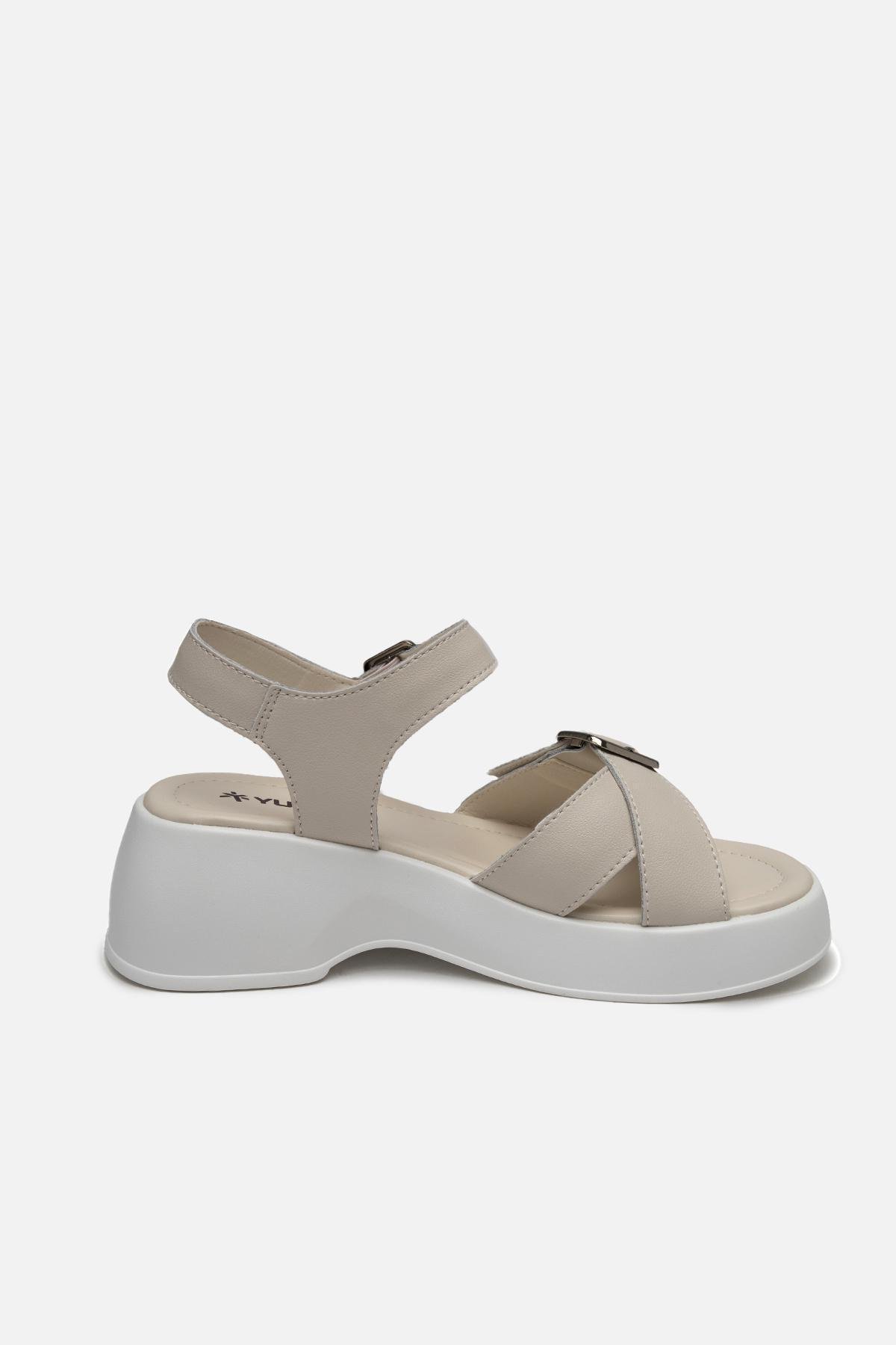 Босоножки женские на платформе ЦБ-00233341 р. 41 Молочный (SKT000941294) - фото 2 Босоножки женские на платформе ЦБ-00233341 р. 41 Молочный (SKT000941294) - фото 2