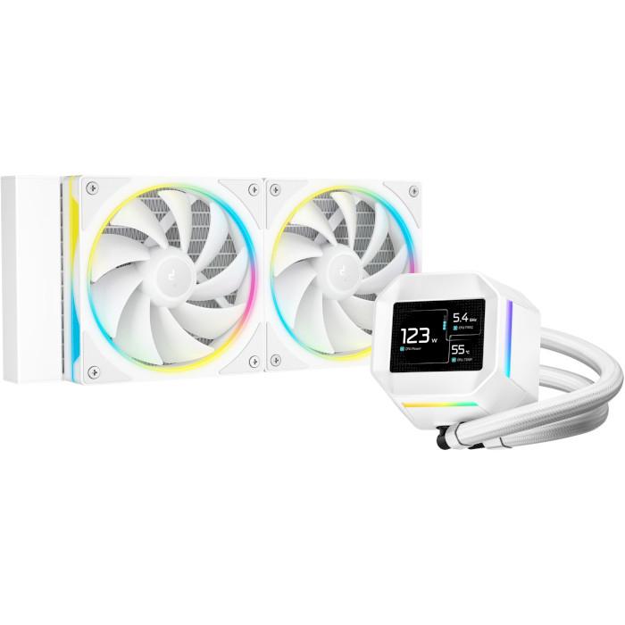 Система водяного охлаждения Deepcool LM240 ARGB 120 мм White (R-LM240-WHDMMC-1)