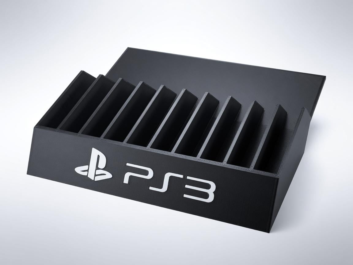 Подставка-органайзер для игровых дисков PlayStation 3 Черный (0735)