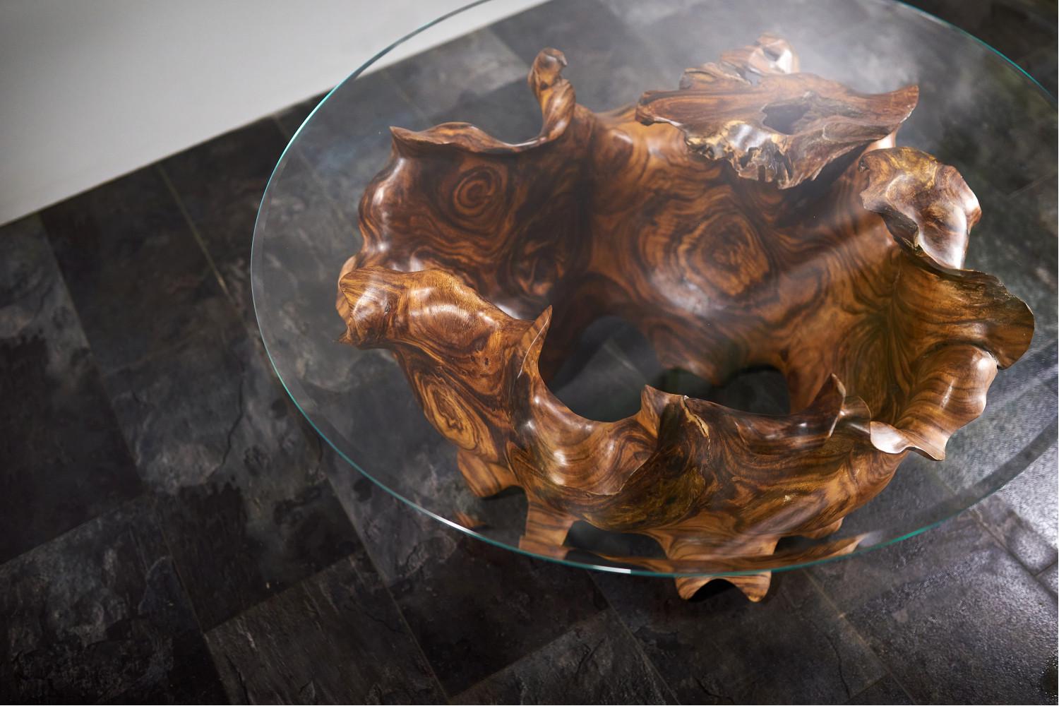 Стол журнальный из дерева тик (ND-26) - фото 3 Стол журнальный из дерева тик (ND-26) - фото 3