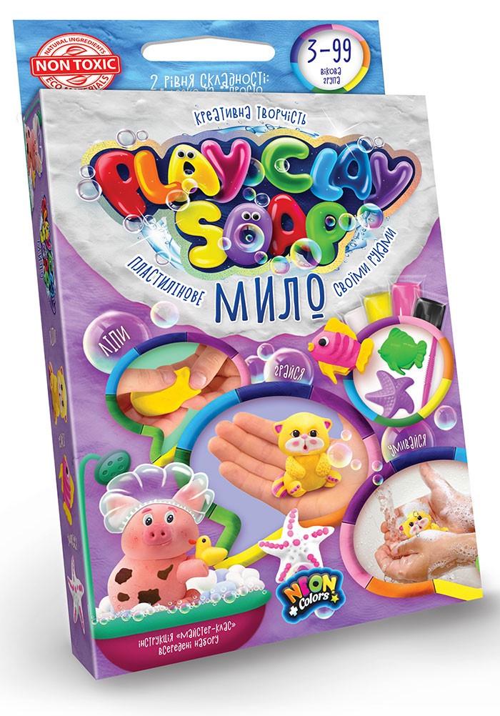 Набір креативної творчості Danko Toys Пластилінове Мило PLAY CLAY SOAP малий (PCS-02-04U)