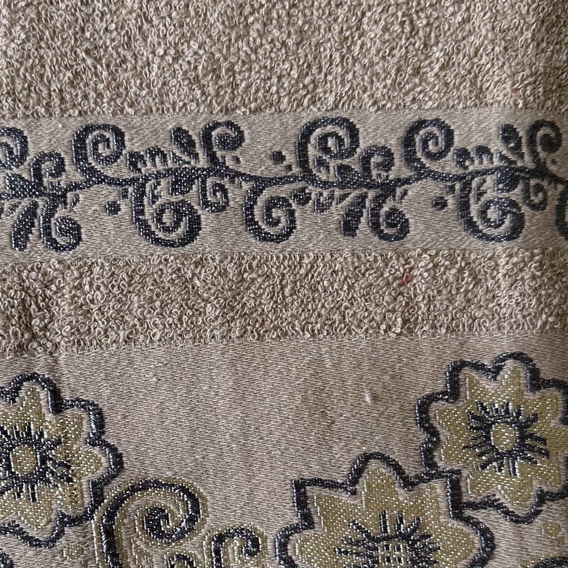 Полотенце махровое Malloory Home 70x140 см Бежевый (95-385-2) - фото 3