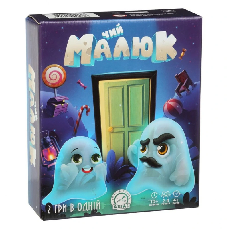 Настільна гра Arial 911623 "Чий малюк?" Настільна гра Arial 911623 "Чий малюк?"