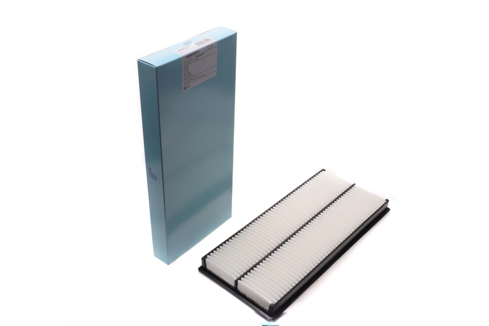 Фильтр воздушный BLUE PRINT для Subaru Forester 2,0/2,5i/Impreza 1,6/2,0/2,5i 98-09 (ADS72211)