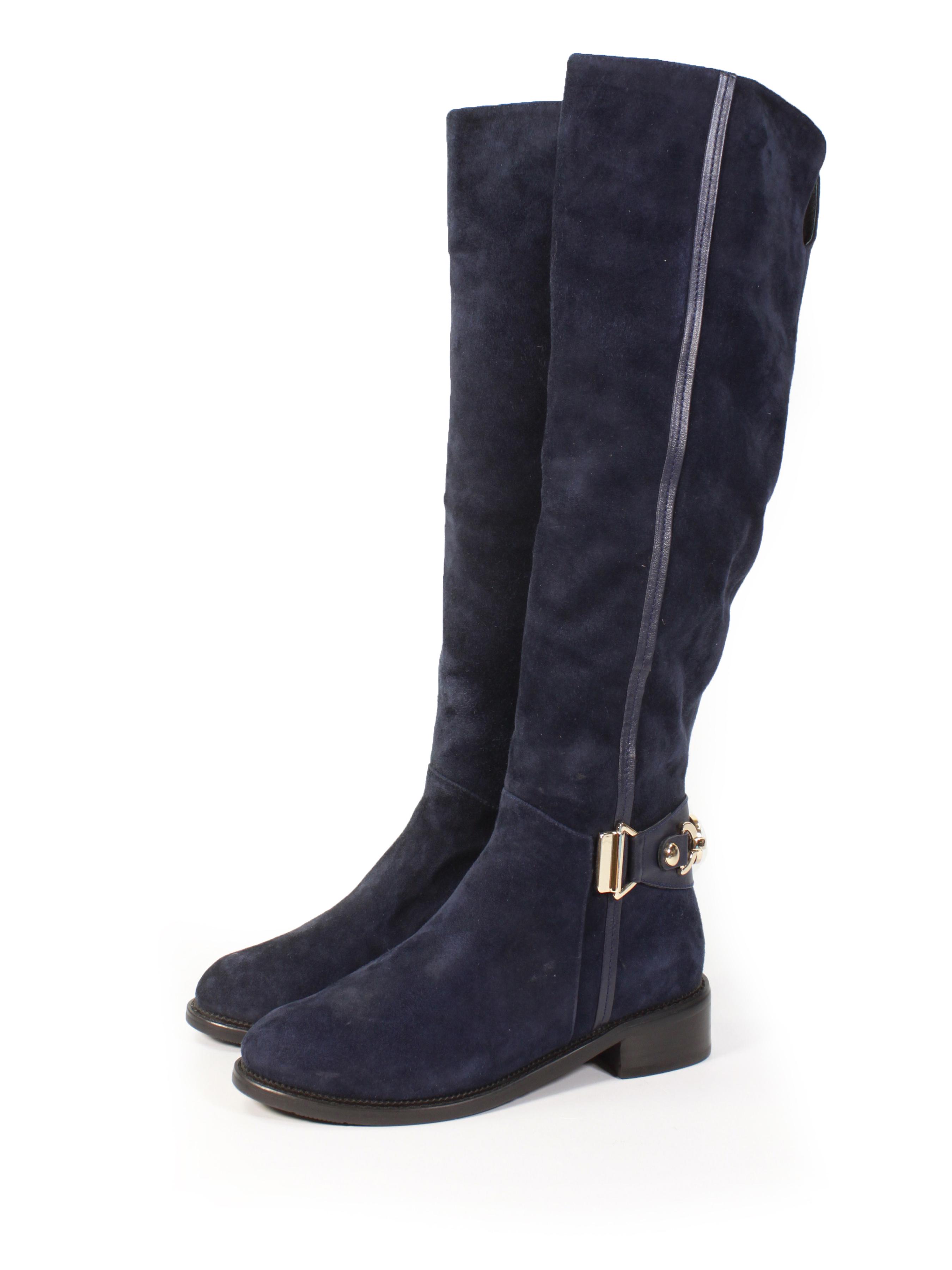 Ботфорты женские зимние It-girl р. 35 Navy (B8174-350-3254)