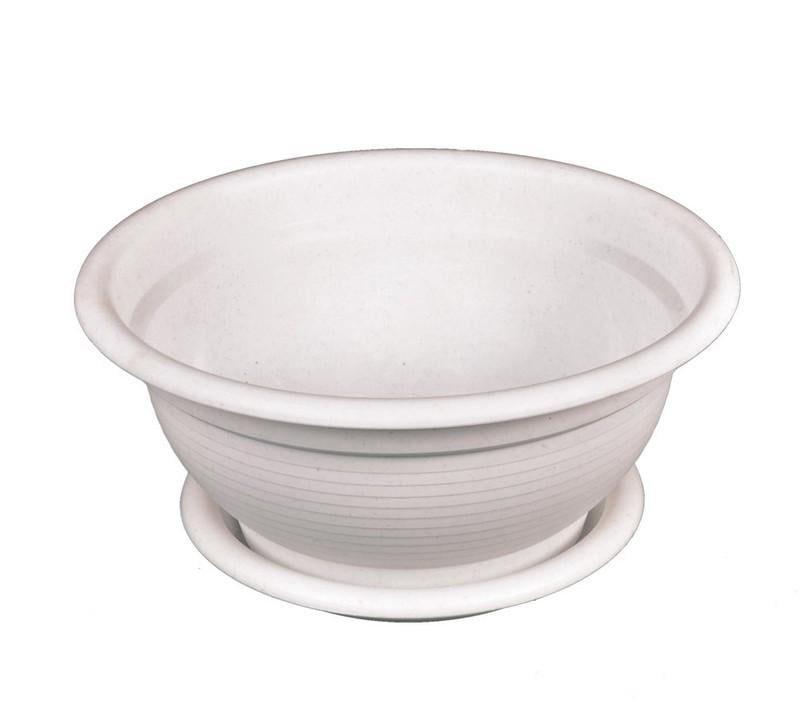 Кашпо Господар Рим D 27 см White (92-8033)