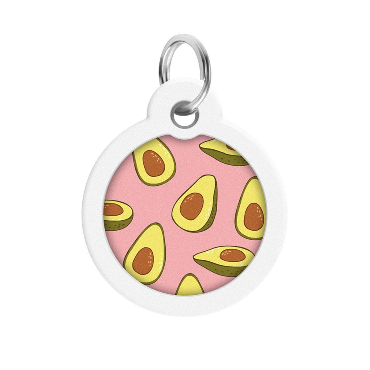 Адресник металевий для собак і котів Waudog Smart ID Авокадо 2 з QR паспортом коло 30 мм (230-0211 Col) Адресник металевий для собак і котів Waudog Smart ID Авокадо 2 з QR паспортом коло 30 мм (230-0211 Col)