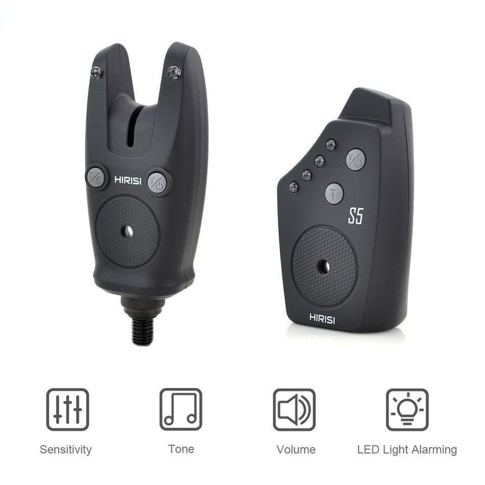 Карповые сигнализаторы поклевки Hirisi S5 4/1 (S5-4) - фото 4 Карповые сигнализаторы поклевки Hirisi S5 4/1 (S5-4) - фото 4