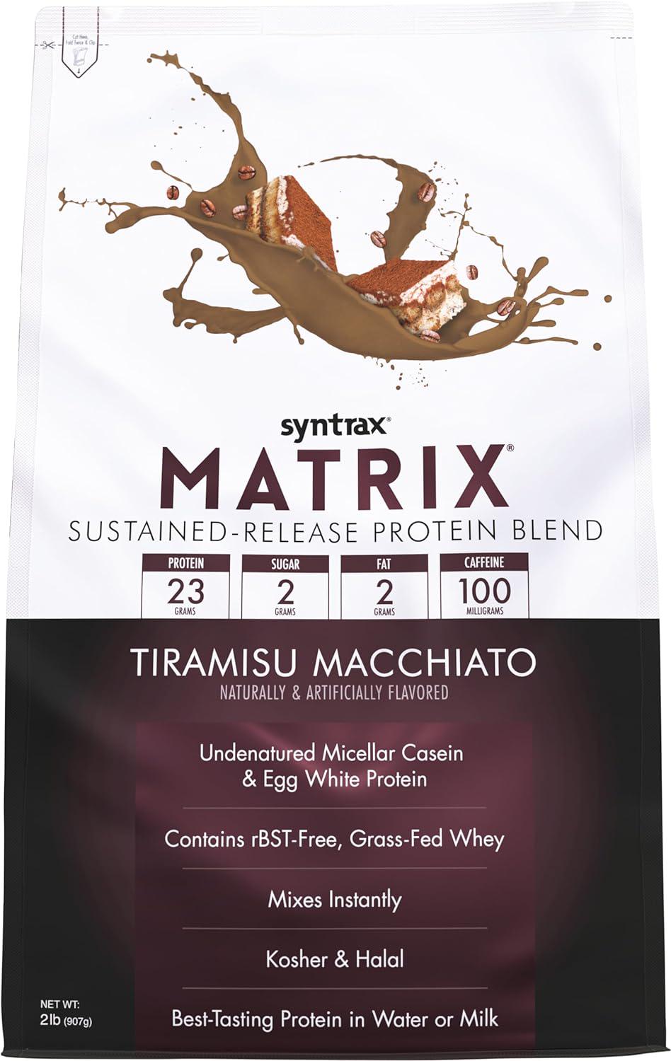 Протеїн Syntrax Matrix Tiramisu Macchiato 0,9 кг