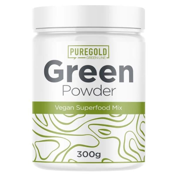 Натуральная добавка для спорта Pure Gold Protein Green Powder 300 г 30 порций Unflavored (000022009)