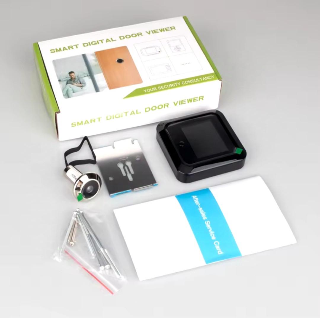 Видеоглазок дверной Securit беспроводной с TFT дисплеем 2,4" (2434074794) - фото 7