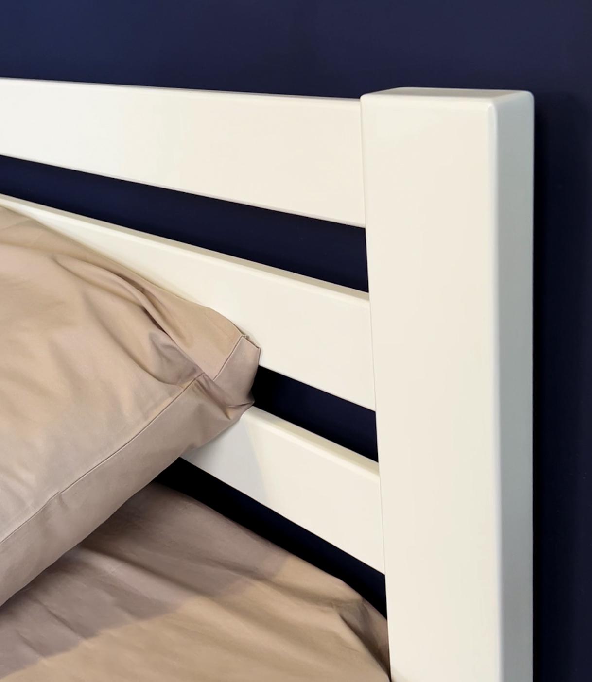 Ліжко односпальне Mebigrand Колумбія 70х190 см Білий (MBG-2703) - фото 11 Ліжко односпальне Mebigrand Колумбія 70х190 см Білий (MBG-2703) - фото 11