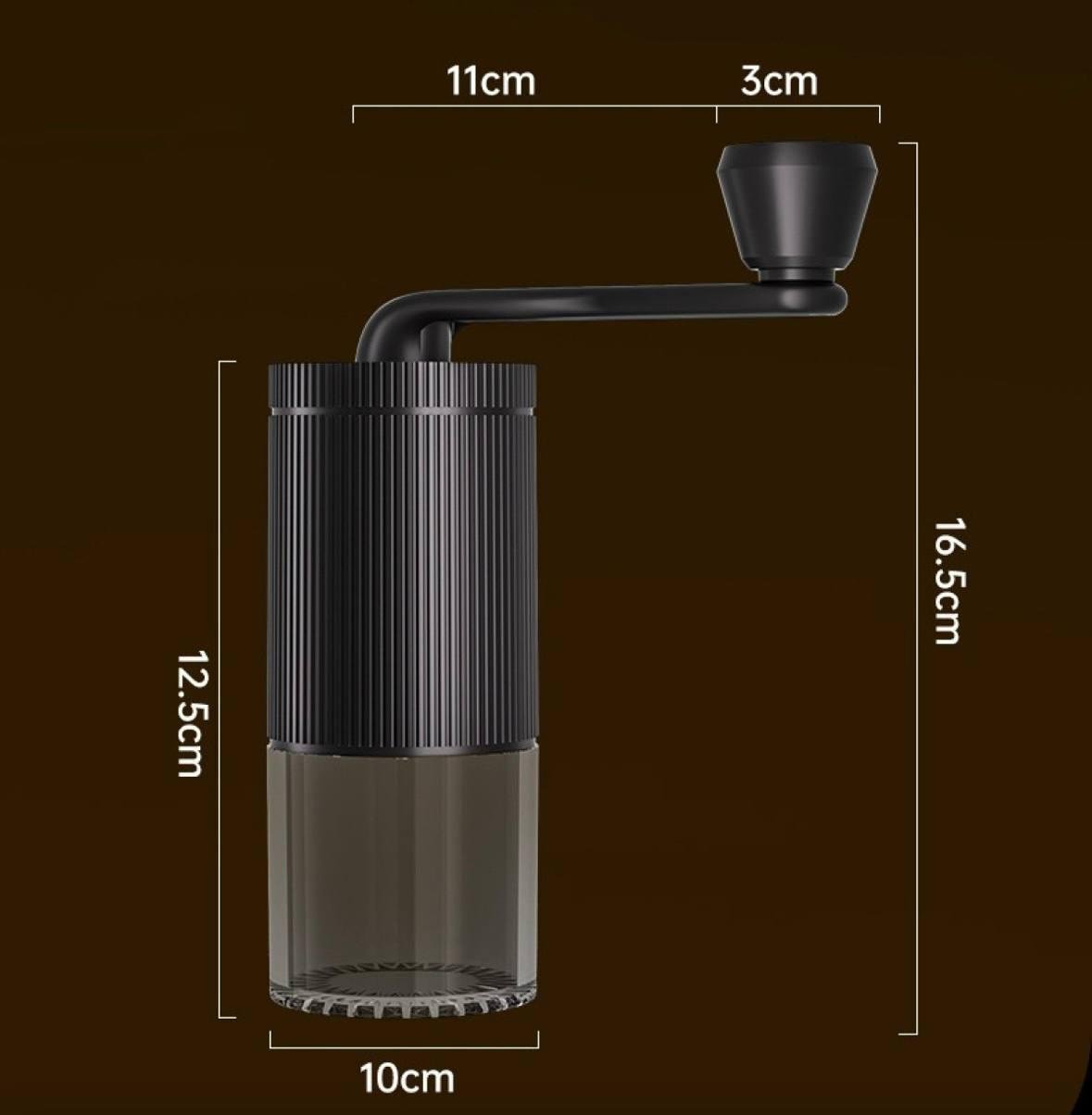 Кофемолка ручная Coffee Grinder Черный (f12a3055) - фото 5