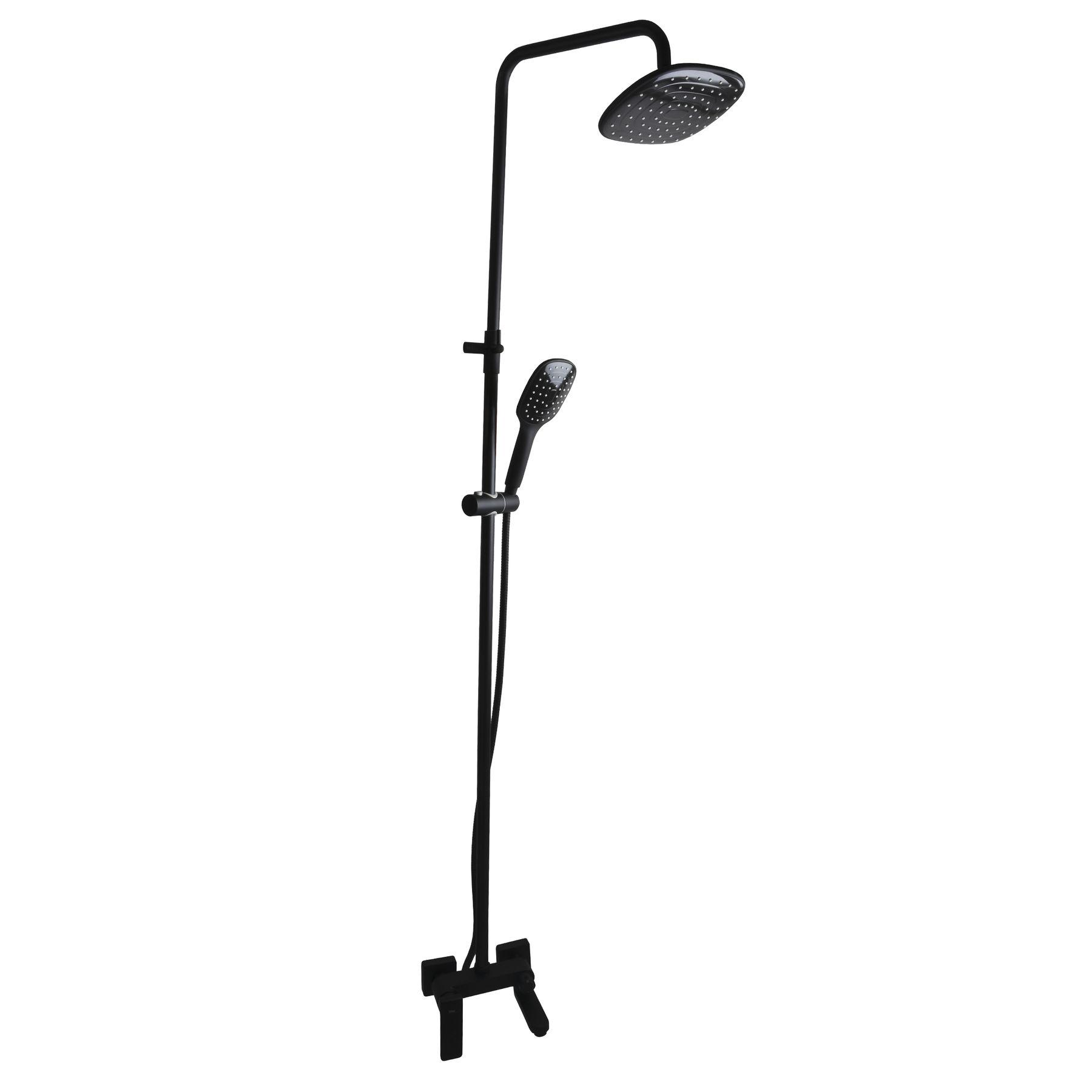 Душевая система TOPAZ ODISS TO 18102-H52-BL Черный