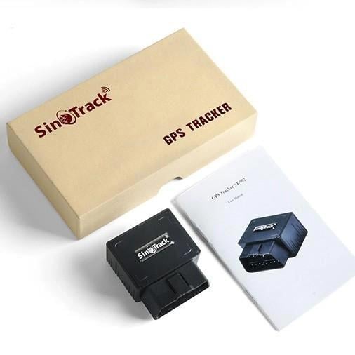 GPS трекер для авто Sinotrack ST-902 OBD/OBD2 с аккумулятором (14749892)