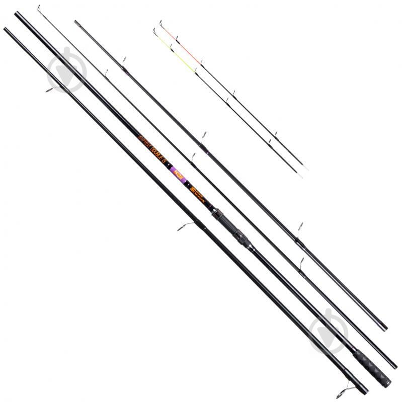 Вудлище фідерно-карпове Brain Apex Double 3.9m 3.5lbs/max 150g 1858-40-75