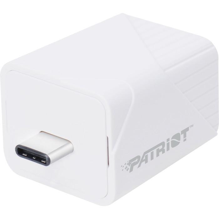 Накопитель для смарт-бекапов Patriot iLuxe Cube 512 Гб USB Type-C White (PI512GCUW30C)
