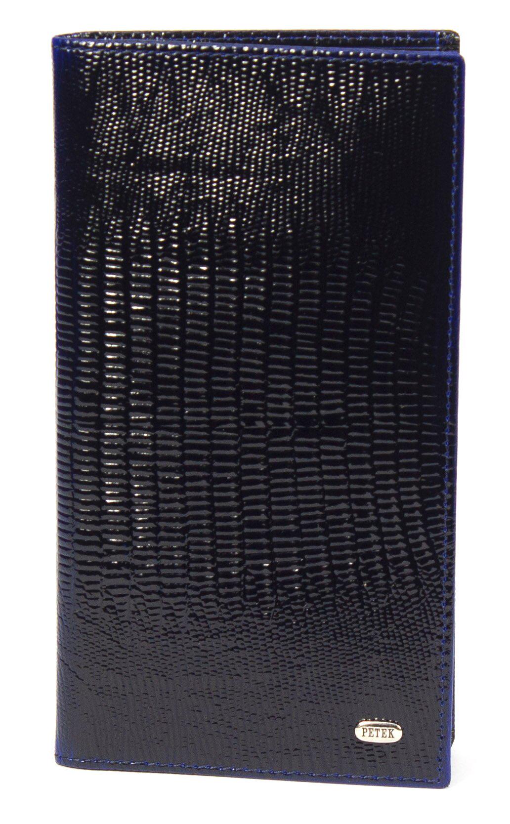 Портмоне чоловіче Petek 296 Чорний із червоним (296-41V-F60)