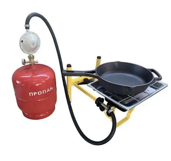 Газовий обігрівач Orgaz 310P + Балон 5л + редуктор зі шлангом + пальник на балон у подарунок - фото 10
