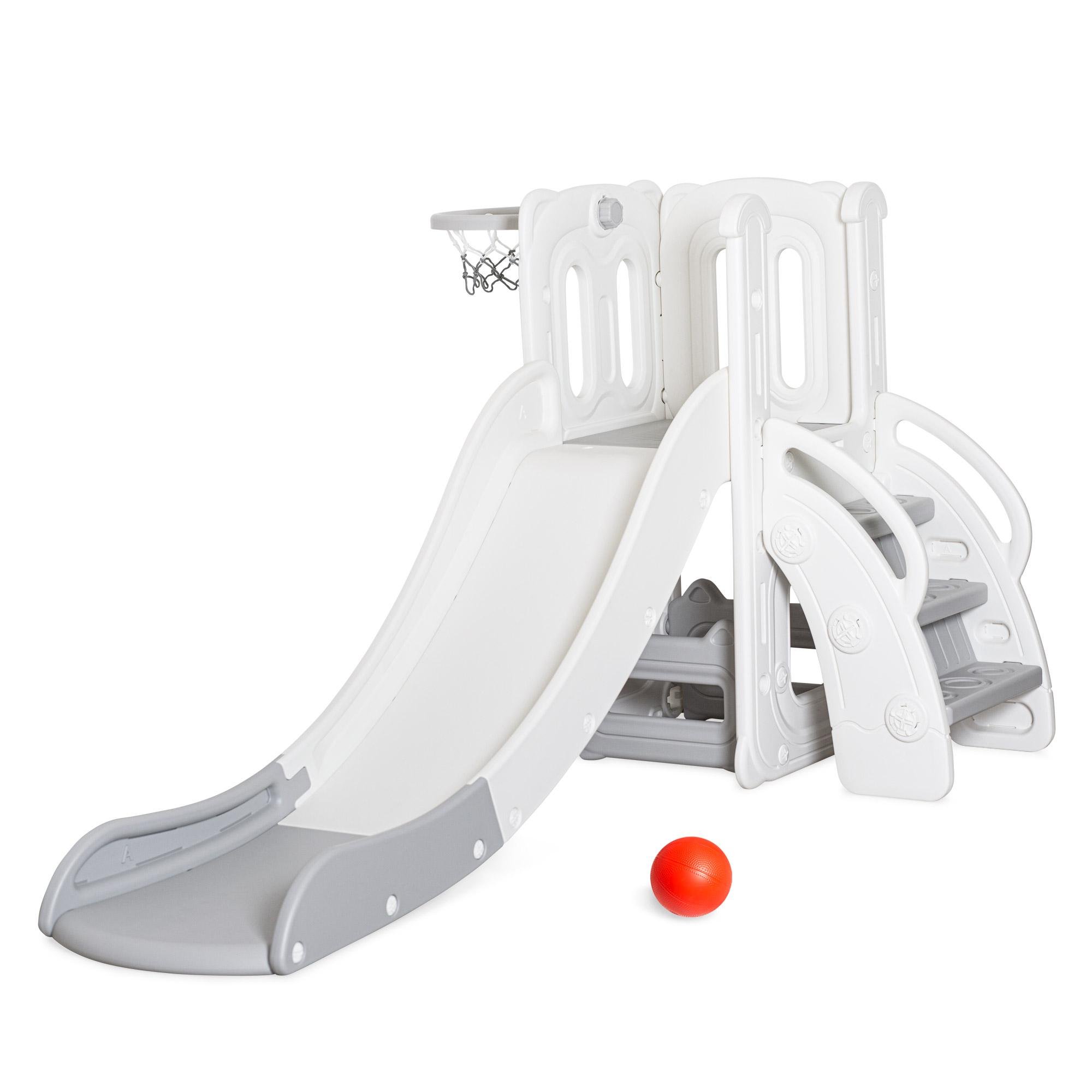 Гірка для дітей Mealux Merida White/Grey (KD-B011 White/Grey)