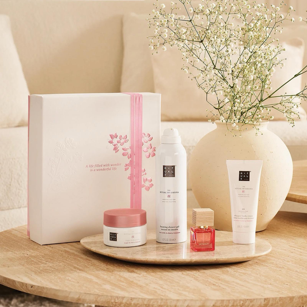 ᐉ Подарунковий набір RITUALS The Ritual of Sakura Medium Gift Set