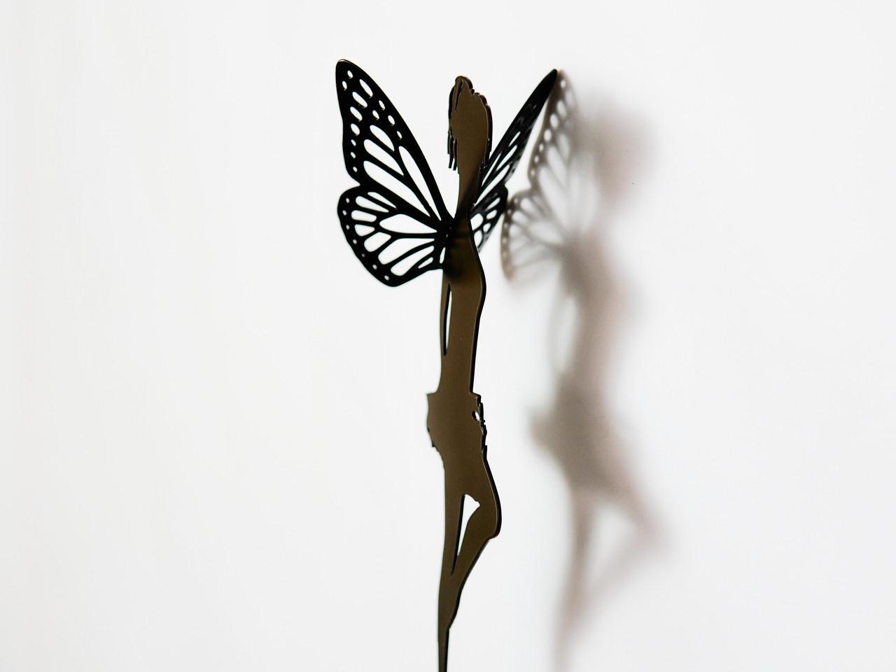 Садовая фигура Крылатая фея металлическая для двора/сада/клумбы (DCR049) - фото 4 Садовая фигура Крылатая фея металлическая для двора/сада/клумбы (DCR049) - фото 4