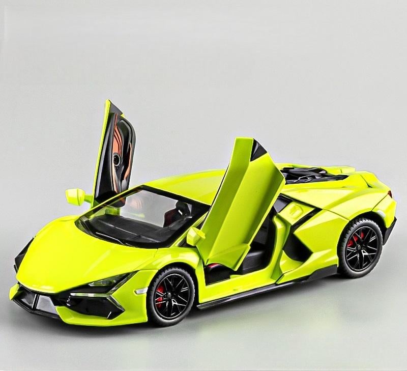 Машинка металлическая Lamborghini Aventador 1:24 инерционная со светлым звуком и распыляющим эффектом Салатовый (78159) Машинка металлическая Lamborghini Aventador 1:24 инерционная со светлым звуком и распыляющим эффектом Салатовый (78159)