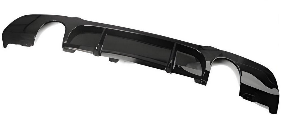 Диффузор задний DPT V-6 для M-Performans DPT для BMW 3 серия E-90/91/92/93 2005-2011 гг. ABS-пластик Черный глянец (130499)