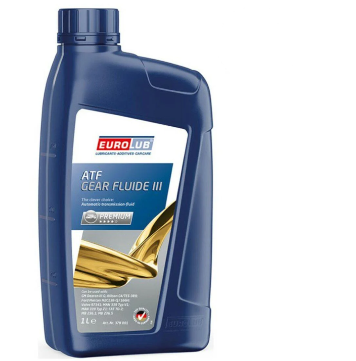 Трансмиссионное масло EuroLub Gear Fluide III 1л
