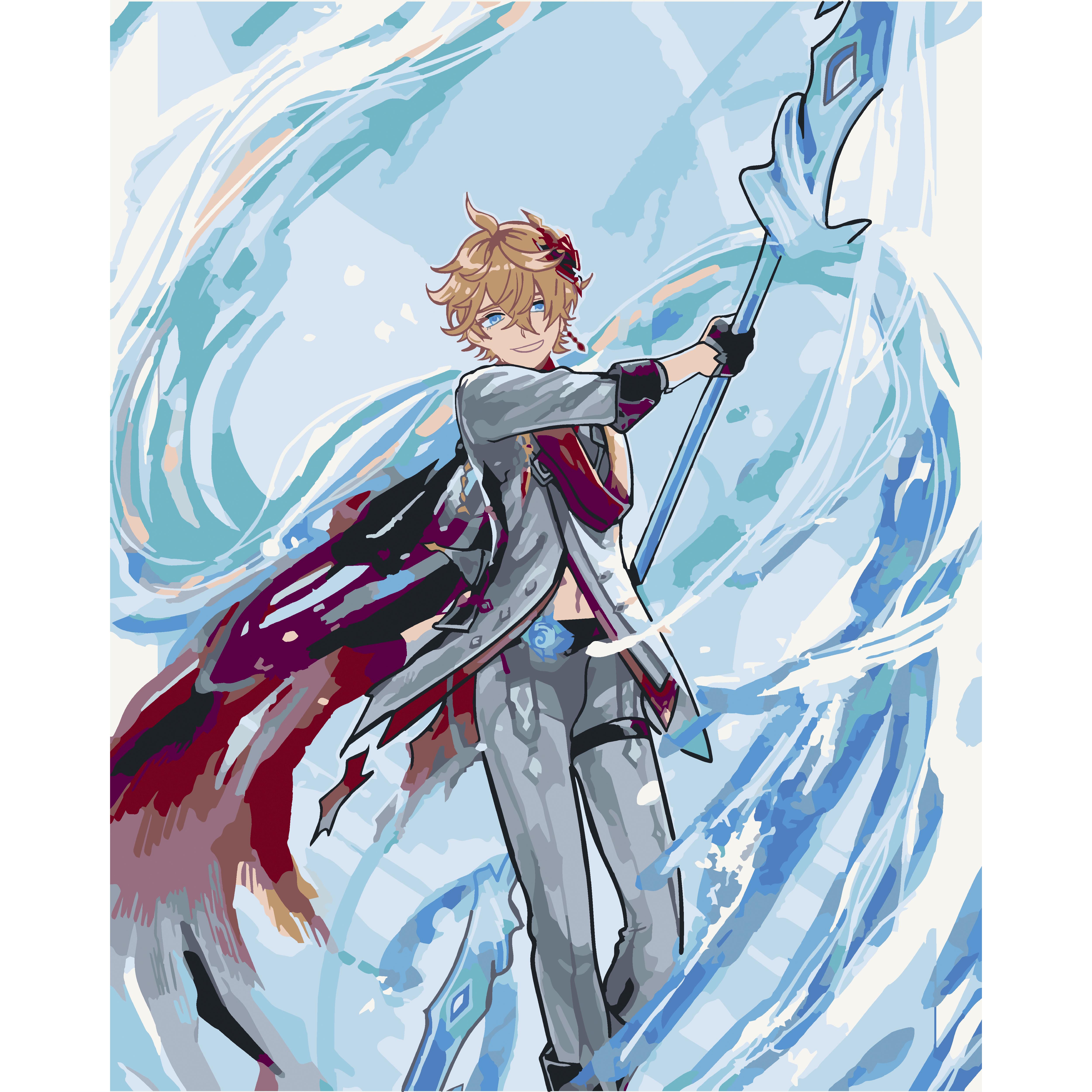 Картина за номерами ART CRAFT Тарталья 40x50 см Різнокольоровий (PM-194-K-612)