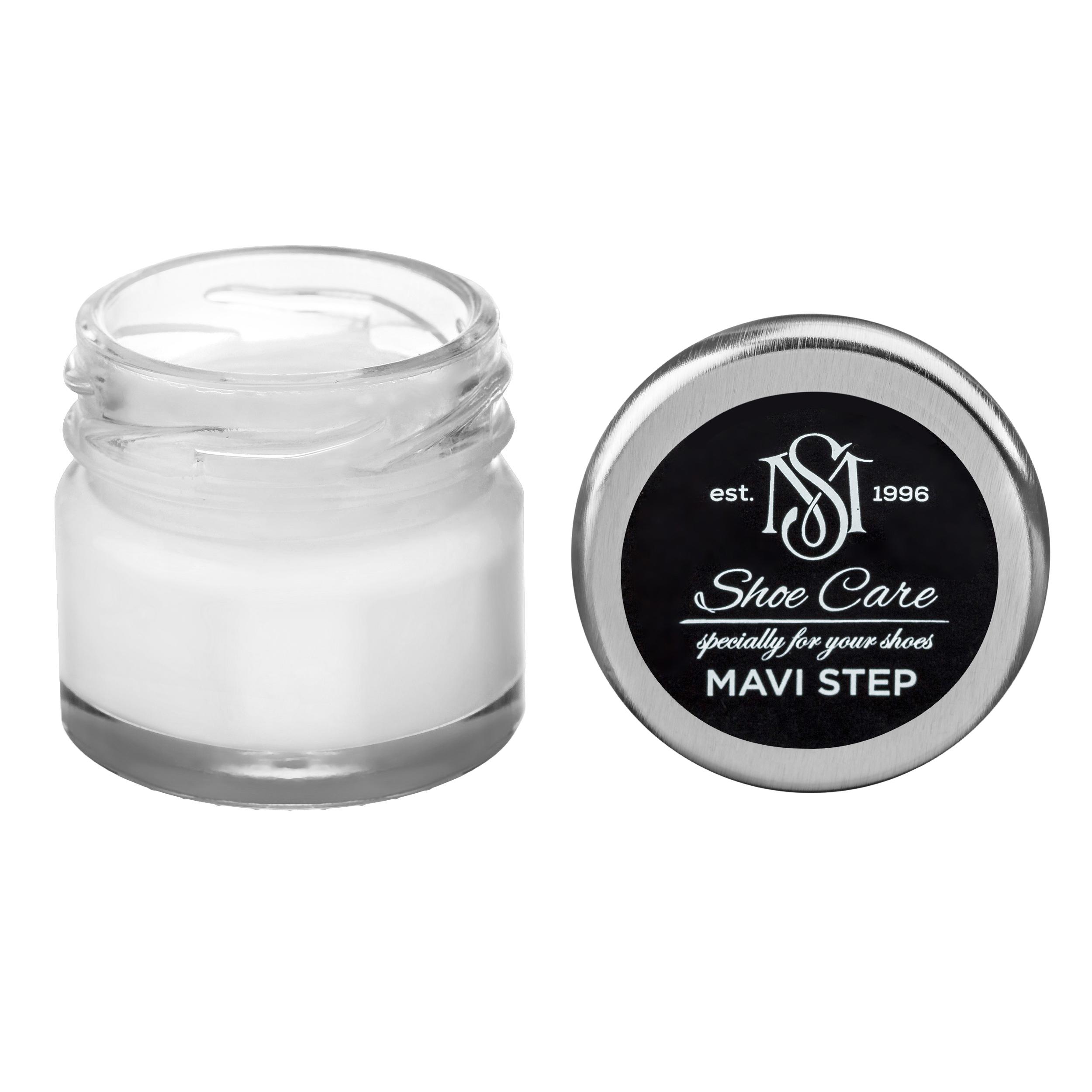 Крем для обуви и кожи Mavi Step Creme de Beaute 25 мл Белый (C01/101/025)