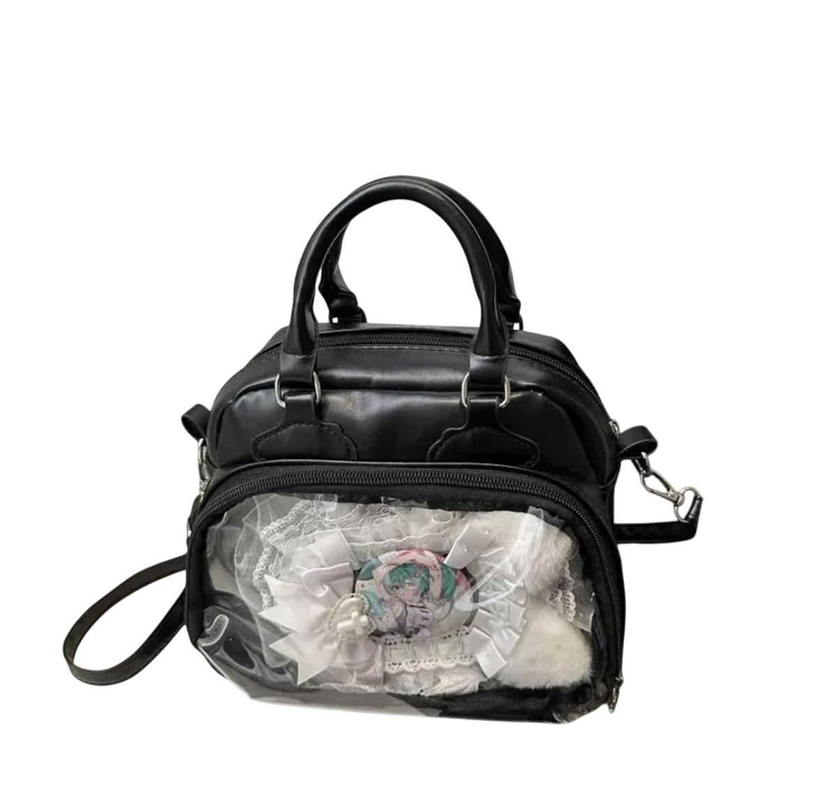 Сумка с экраном для игрушек и картинок K Pop Черный (2602993969)