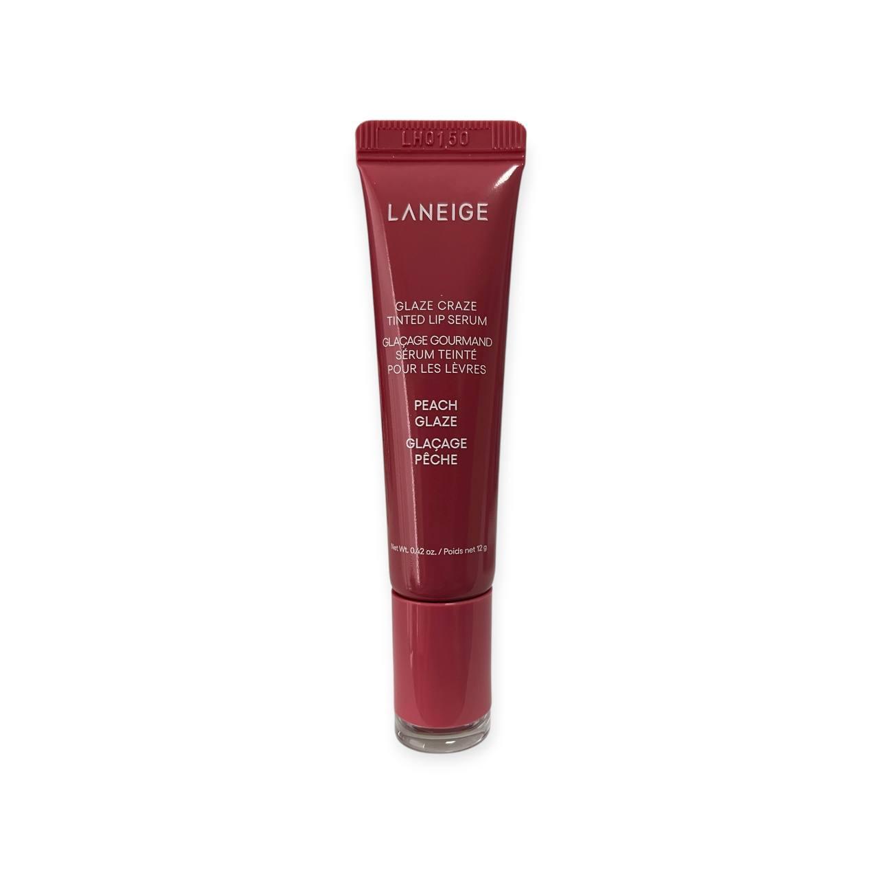 Сироватка-тінт для губ Laneige Glaze Craze Tinted Lip Serum Peach Glaze 12 г (LN002)