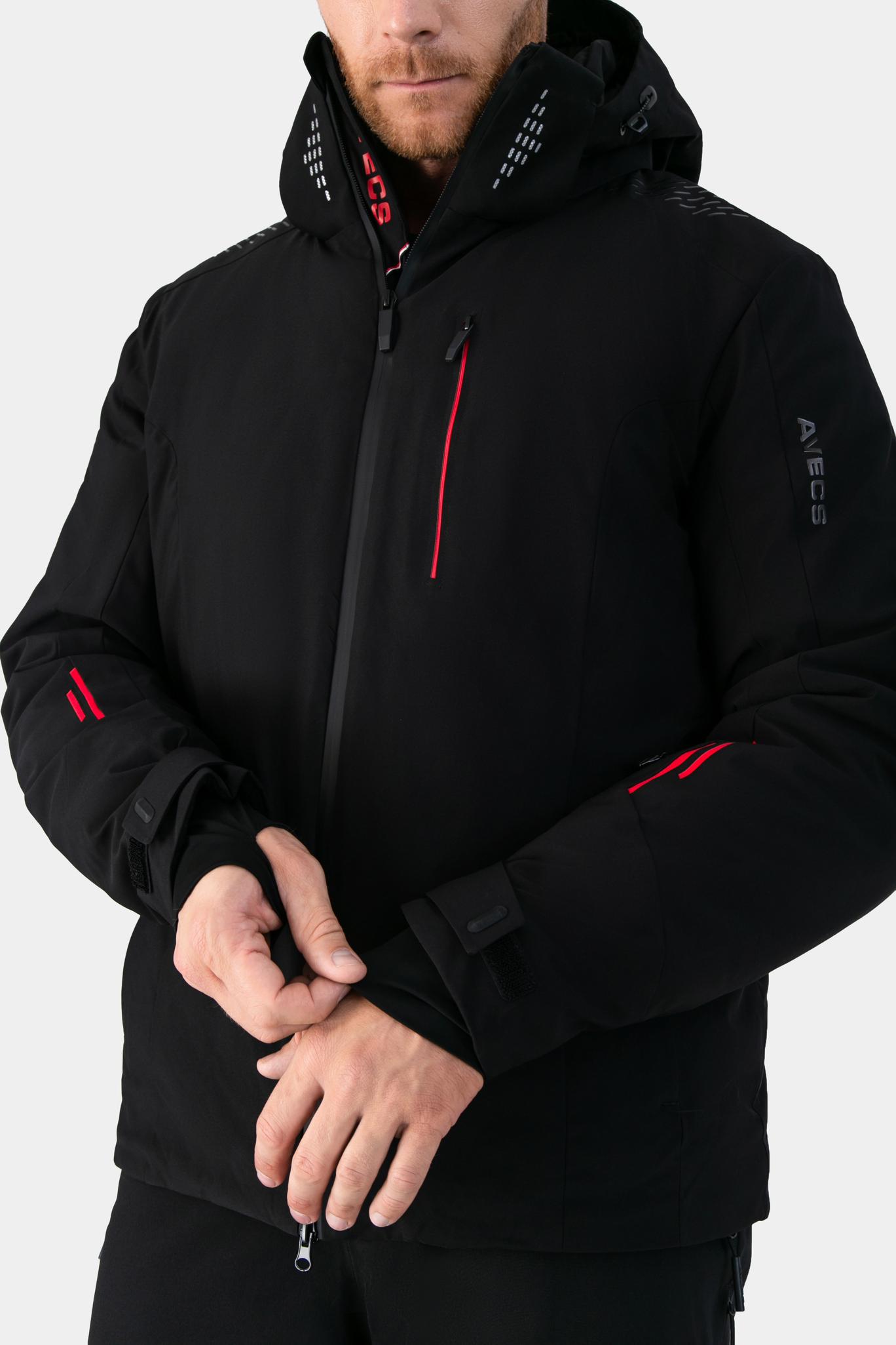 Куртка горнолыжная Avecs 70497/1 3XL Черный - фото 5 Куртка горнолыжная Avecs 70497/1 3XL Черный - фото 5