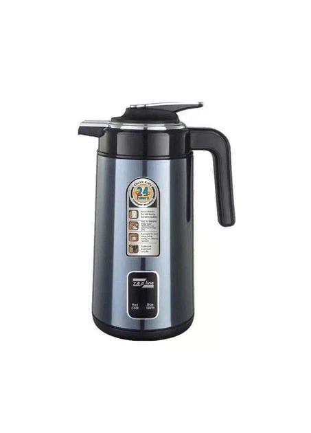 Чайник-термос електричний Zepline ZP123 з показниками температури 3 л 2200 Вт Синій