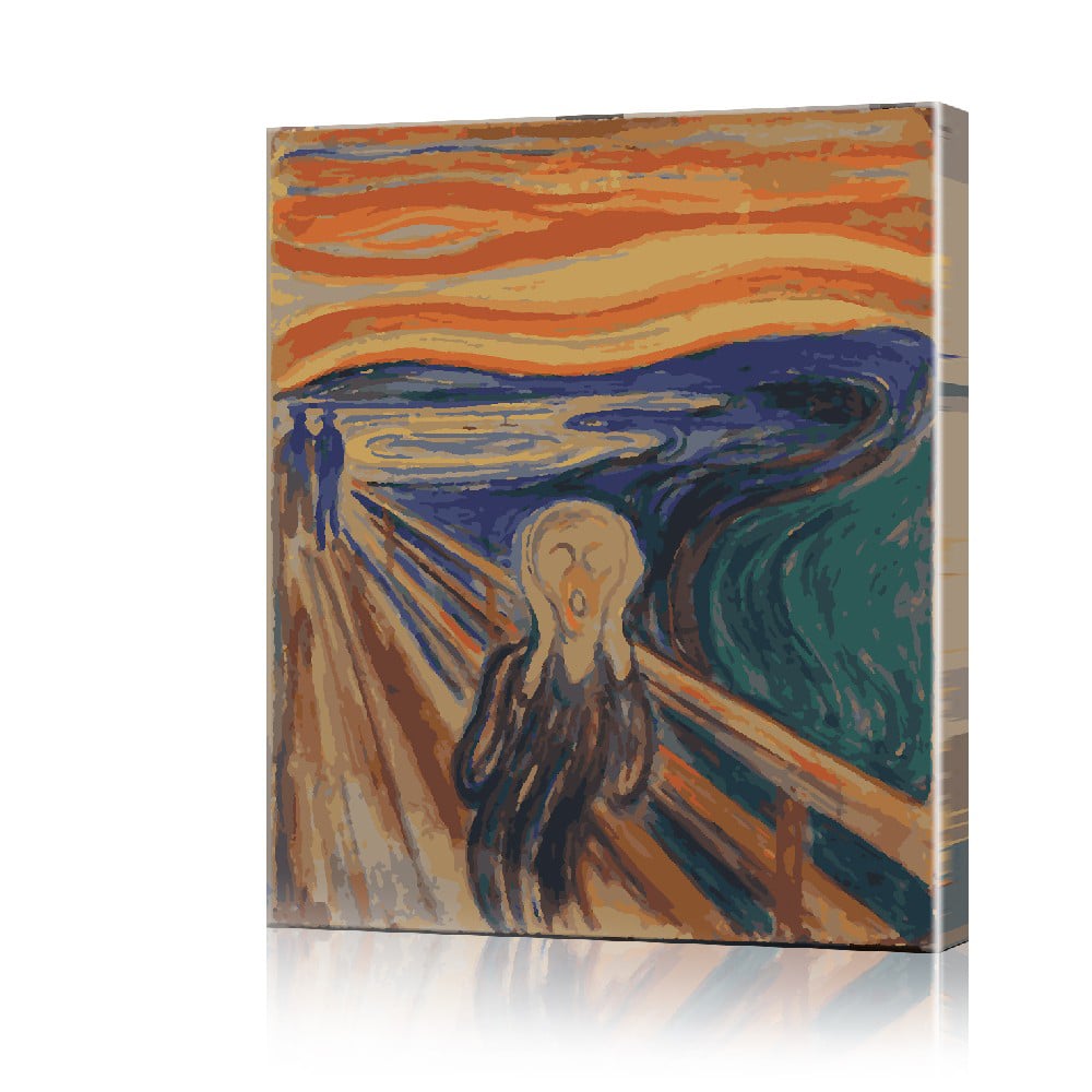 Картина по номерам ArtSale Крик PBN0108 40х50 см